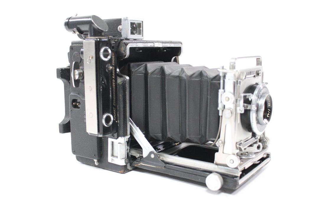 Graflex Speed Graphic 2x3 Camera with Graflex 101mm f/4.5 Optar Lens