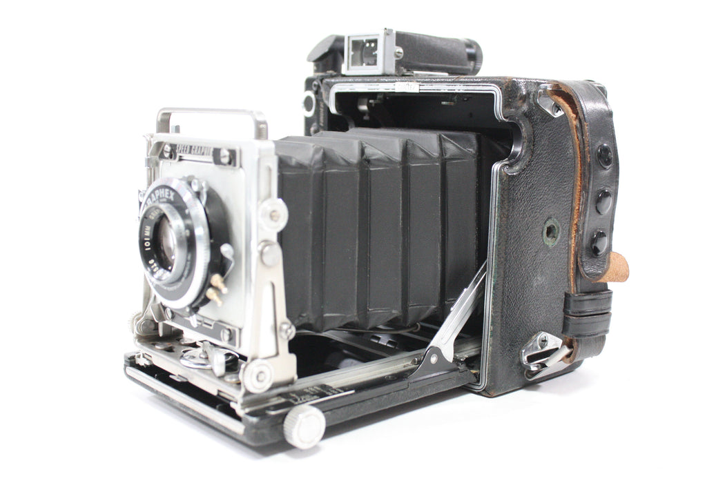 Graflex Speed Graphic 2x3 Camera with Graflex 101mm f/4.5 Optar Lens