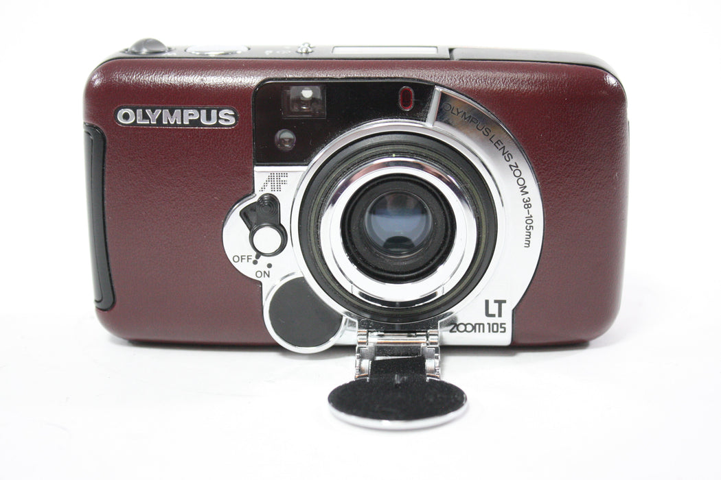 Olympus LT Zoom 105 35mm Point and Shoot Camera (Burgundy)