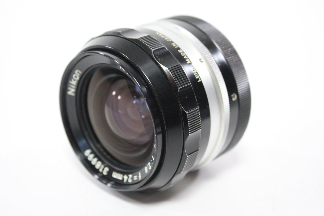 Nikon 24mm f/2.8 Nikkor-N Lens for Nikon F Mount AS-IS