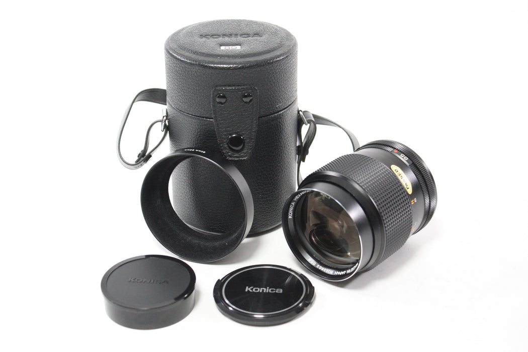Konica 85mm f/1.8 AR Hexanon Lens for Konica AR Mount AS-IS