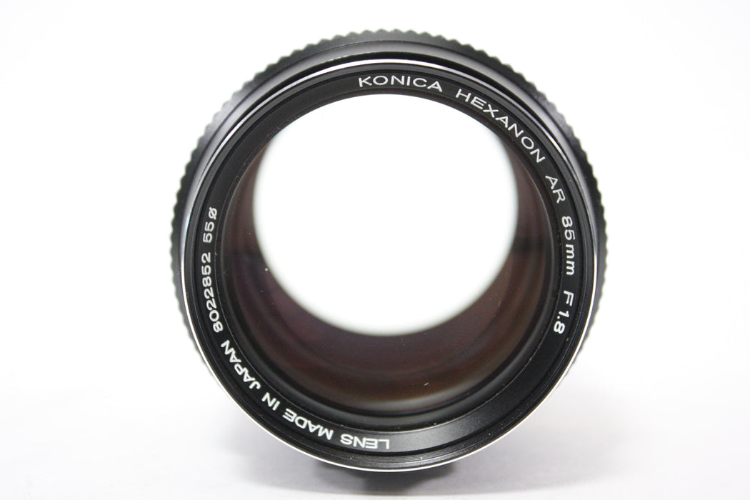 Konica 85mm f/1.8 AR Hexanon Lens for Konica AR Mount AS-IS