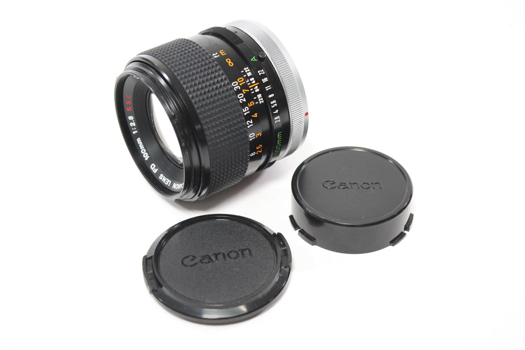 Canon 100mm f/2.8 SSC Lens for FD Mount AS-IS