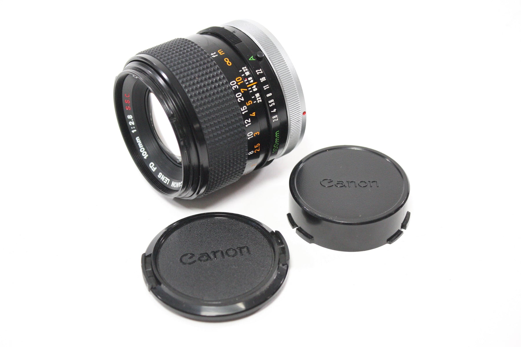 Canon 100mm f/2.8 SSC Lens for FD Mount AS-IS