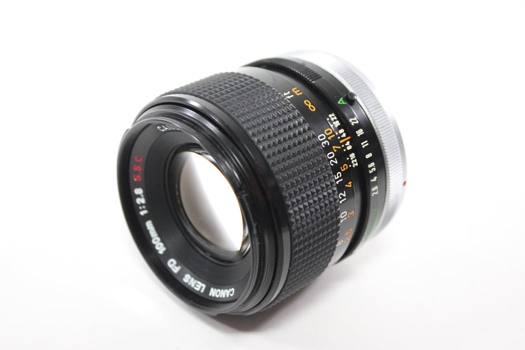 Canon 100mm f/2.8 SSC Lens for FD Mount AS-IS