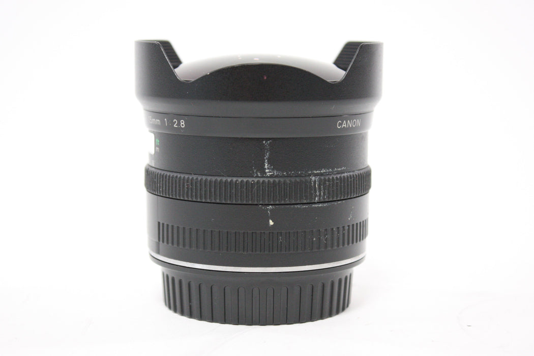 Canon 15mm f/2.8 Fisheye Lens for EF Mount AS-IS