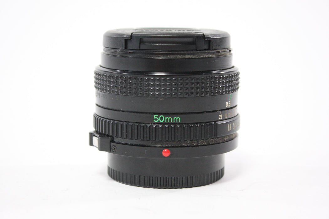 Canon 50mm f/1.8 Lens for FD Mount AS-IS