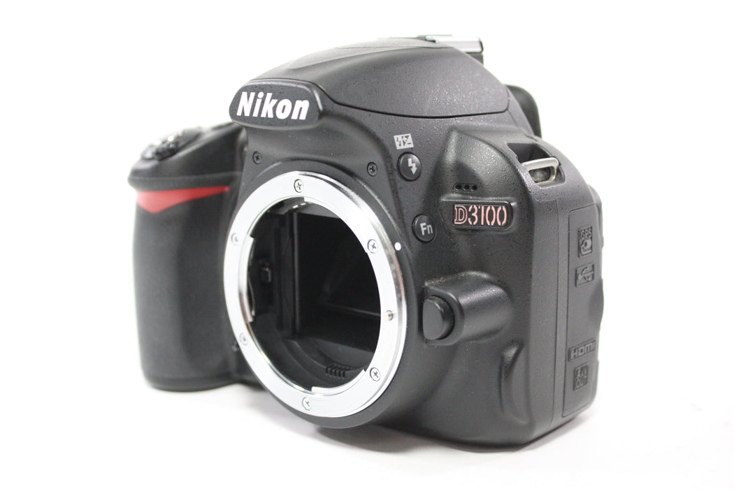 Nikon D3100 DSLR with Nikon 18-55mm f/3.5-5.6 G DX VR Lens with Shutter Count 5,115