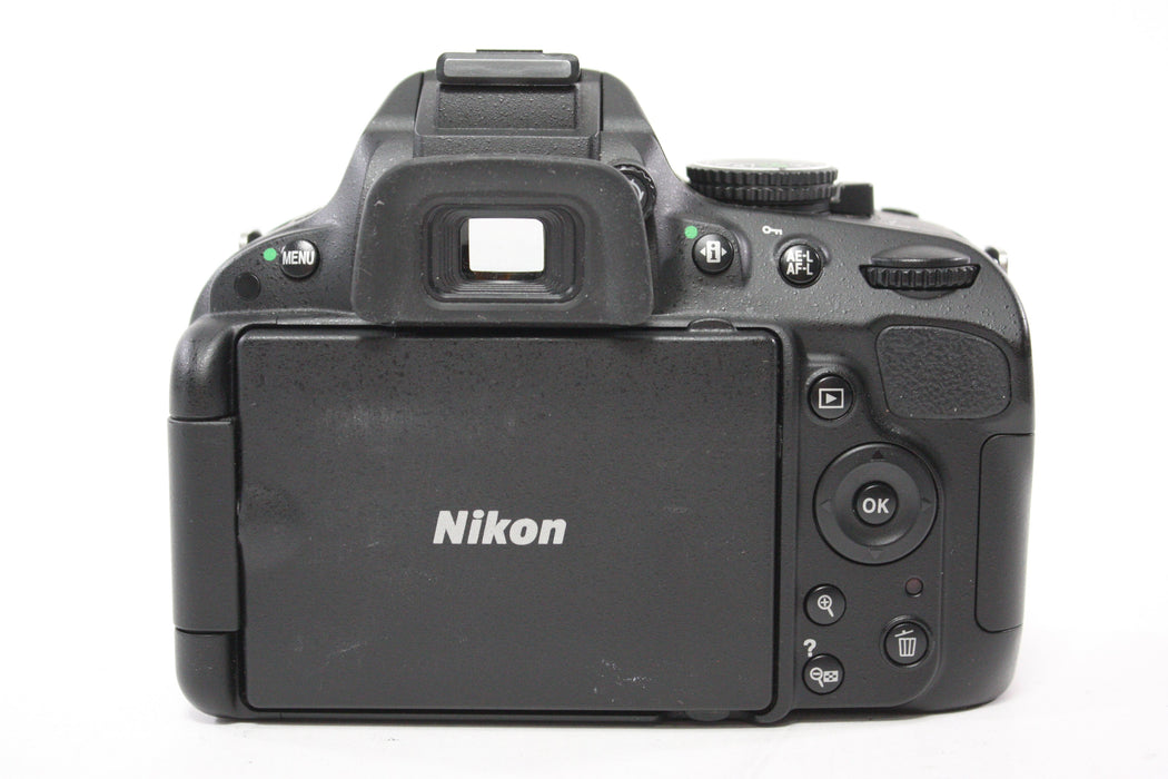 Nikon D5100 DSLR Camera Body with Shutter Count 1,659 AS-IS