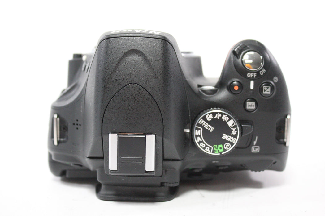 Nikon D5100 DSLR Camera Body with Shutter Count 1,659 AS-IS