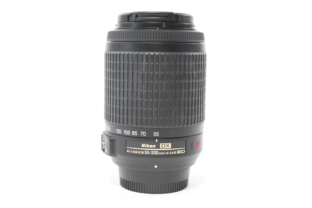 Nikon 55-200mm f/4-5.6 G DX ED VR AF-S Nikkor Lens for Nikon F Mount