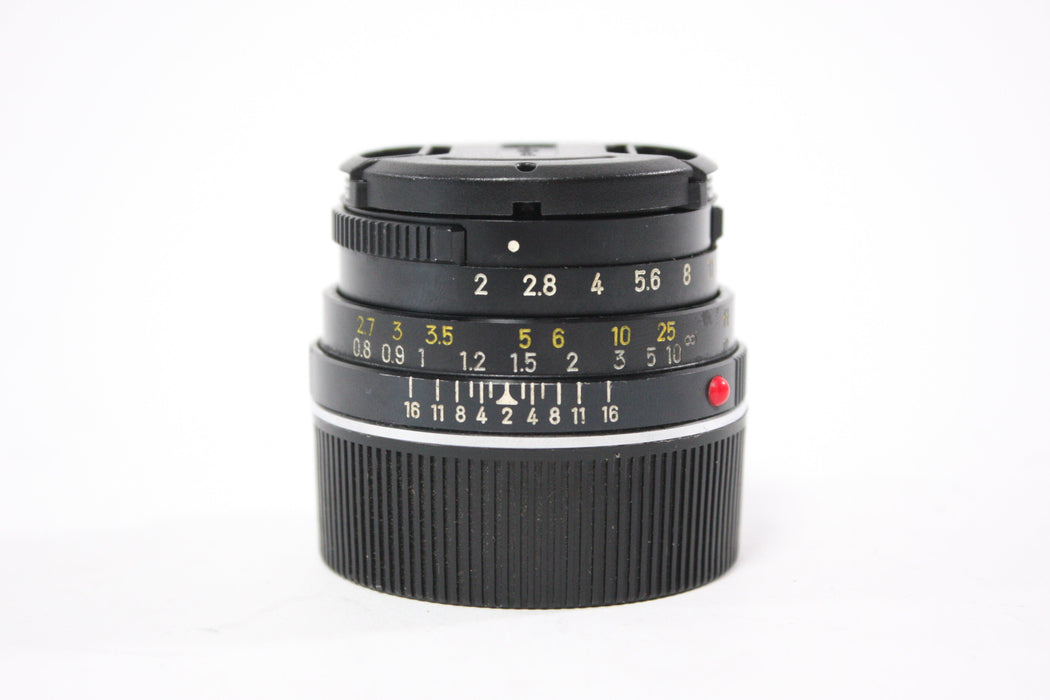 Minolta 40mm f/2 M-Rokkor Lens for Leica M Mount
