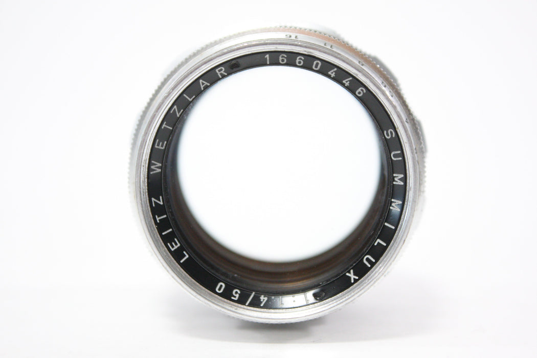 Leica 50mm f/1.4 Leitz Wetzlar Summilux Lens for Leica M Mount AS-IS