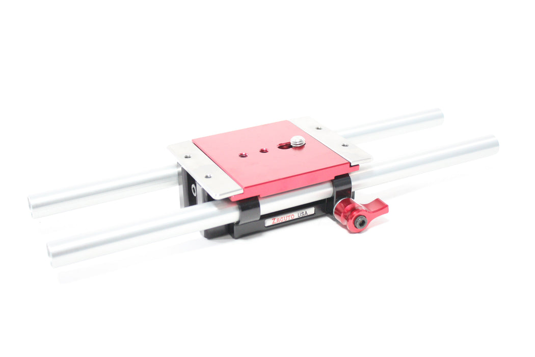Zacuto Mini Baseplate with 12in Rods