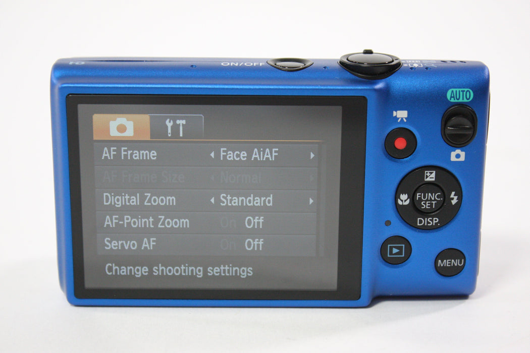 Canon Powershot ELPH 115 IS Digital Point and Shoot 8x Zoom 16.0mp (Blue)