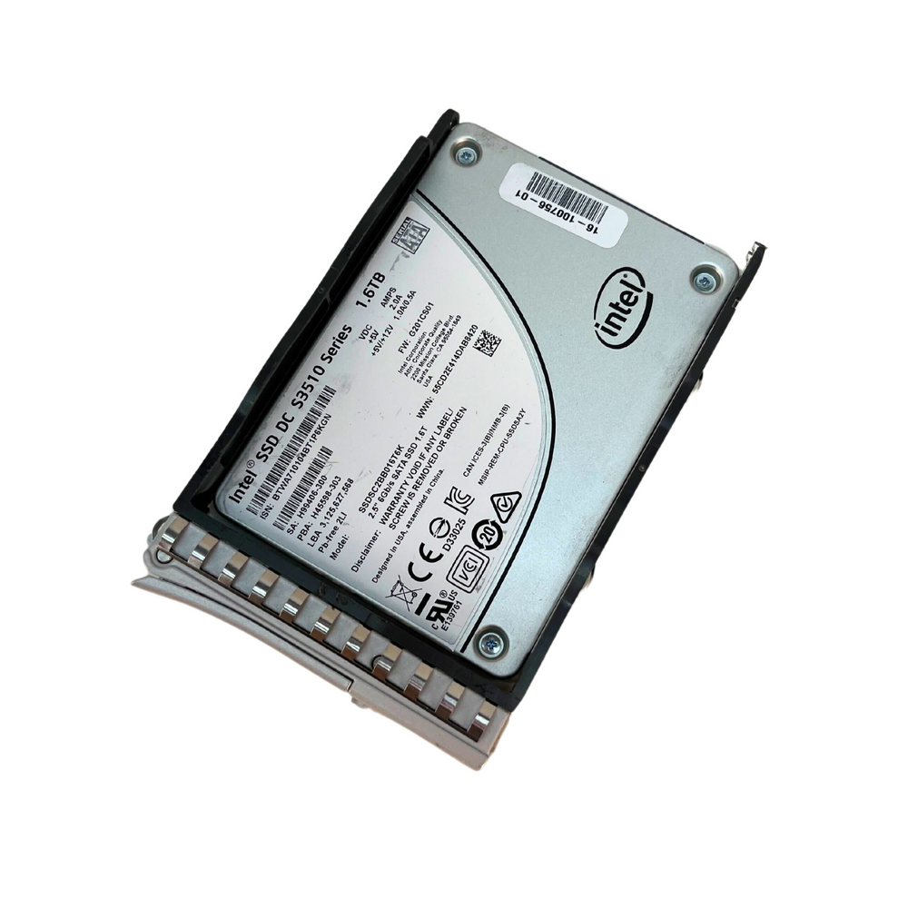Intel 1.6TB SATA 6G SFF 2.5" SSD DC S3510 Series SSDSC2BB016T6K