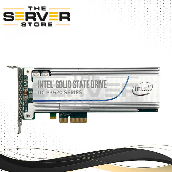 Intel 2TB NVMe HHHL PCIe Gen 3.0 x4 Add-in Card SSD DC P3520 Series SSDPEDMX020T7