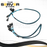 Intel Amphenol OCuLink (SFF-8611) AIC/HSBP Cable Kit - Part 1 & 2 - for 2U 8-Port NVMe SSD Configuration (Straight/Right Angle Connectors). P/N: J16190-002.
