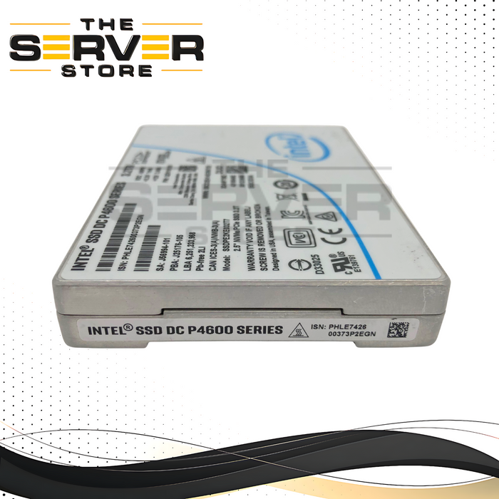 Intel DC P4600 3.2TB U.2 NVMe 2.5" MU Enterprise SSD J25176-105 SSDPE2KE032T7