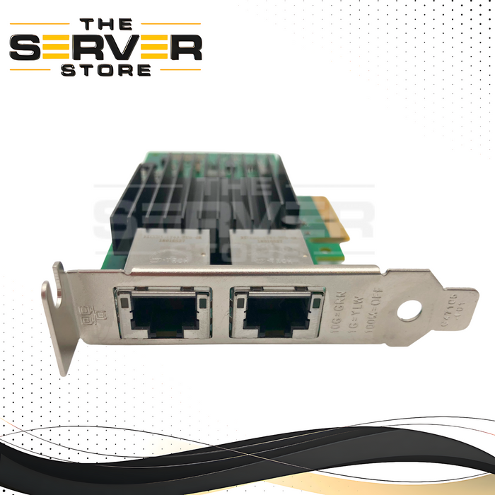 Intel Ethernet Converged Network Adapter X550-T2. Dual-Port 10GBASE-T RJ-45 PCIe 3.0 x4. P/N: H86377-004.