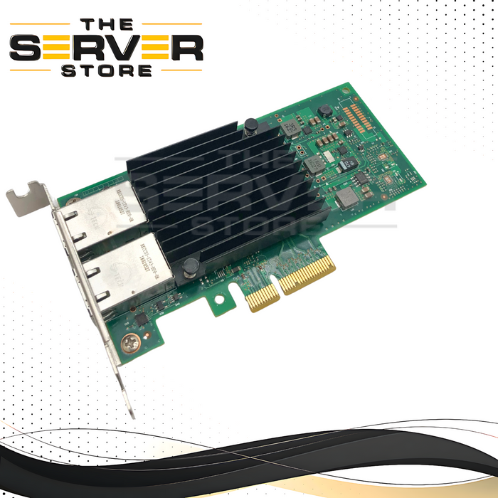 Intel Ethernet Converged Network Adapter X550-T2. Dual-Port 10GBASE-T RJ-45 PCIe 3.0 x4. P/N: H86377-004.