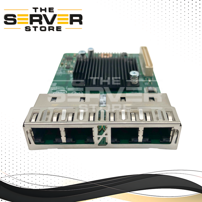 Intel Quad-Port 1GbE RJ-45 I/O Expansion Module. Based on Intel 82580 Controller. P/N: SYM-340-1138-00.