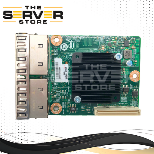 Intel Quad-Port 1GbE RJ-45 I/O Expansion Module. Based on Intel 82580 Controller. P/N: SYM-340-1138-00.