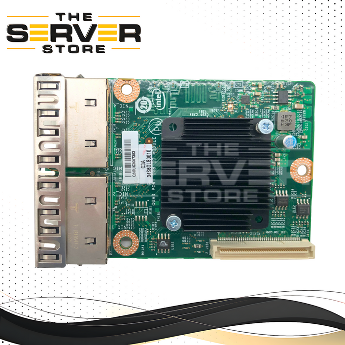 Intel Quad-Port 1GbE RJ-45 I/O Expansion Module. Based on Intel 82580 Controller. P/N: SYM-340-1138-00.
