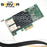 Intel X550-T2 10GbE Dual-Port Ethernet Converged Network Adapter (CNA), RJ45 Ports, Low-Profile Bracket. P/N: X550T2G1P5.