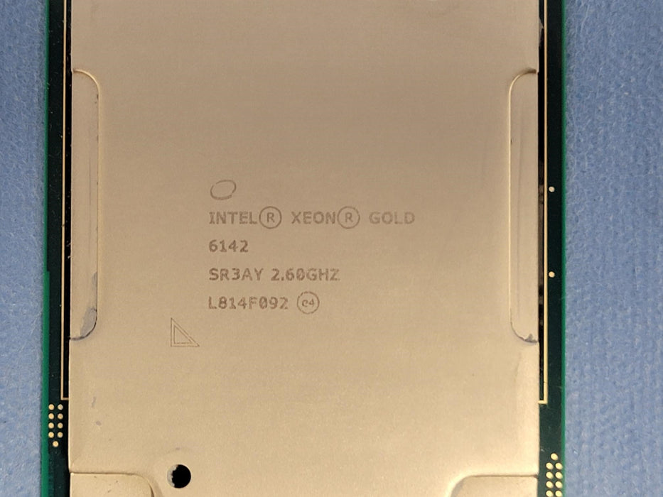 Intel Xeon 16-Core Gold 6142 @ 2.6GHz 22MB 150W Processor SR3AY CPU