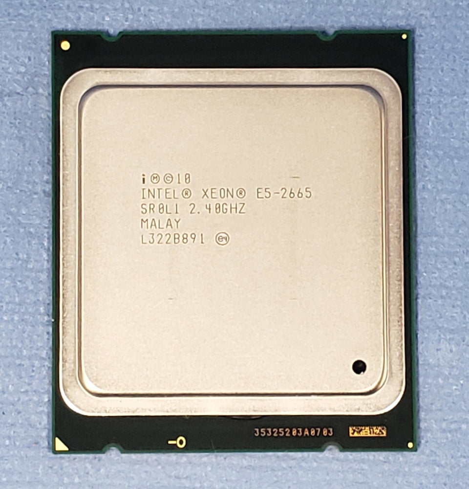 Intel Xeon 8-Core E5-2665 2.4GHZ 20MB L3 Cache 8GT/S - SR0L1