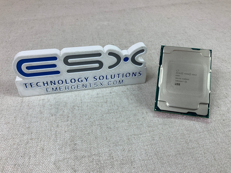 Intel Xeon 8-Core Gold 6334 @ 3.6GHz, 18MB, 165W Processor SRKXQ