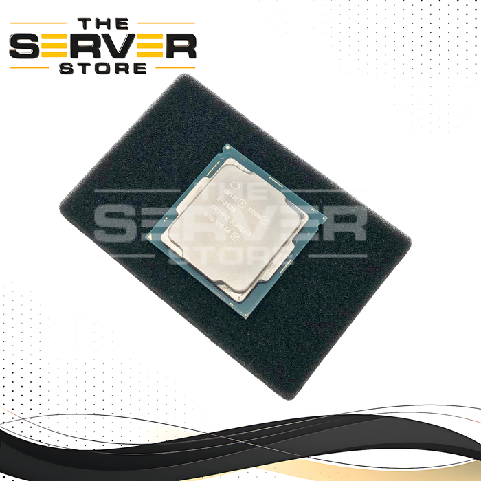 Intel Xeon E-2124 3.3GHz Quad-Core 4-Thread 8GT/s 8MB Cache LGA1151 71W Processor. P/N: SR3WQ.