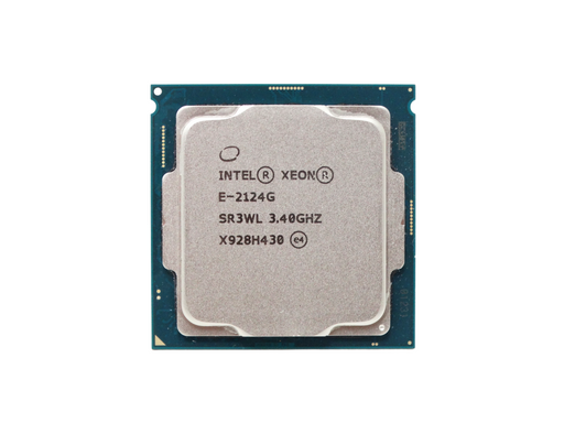 Intel Xeon E-2124G Quad Core 3.40GHz 8MB  LGA1151 CPU Processor (SR3WL)