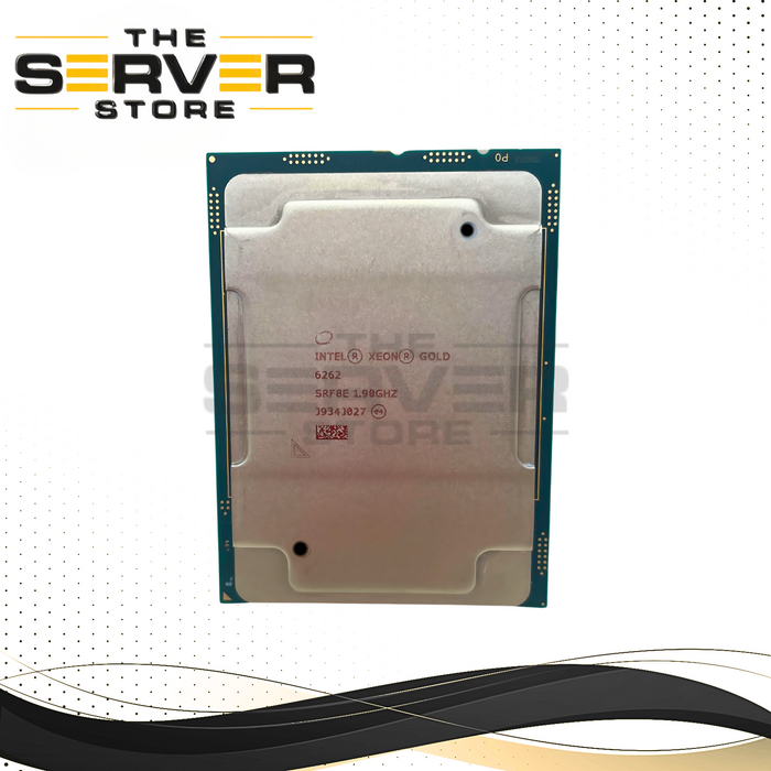 Intel Xeon GOLD 6262 24-Cores 1.90GHz 33MB 135W LGA 3647 Processor SRF8E
