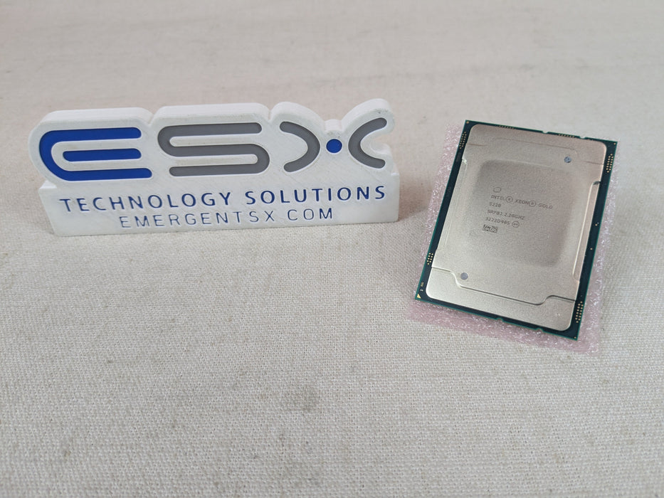 Intel Xeon Gold 5220 18-Core 2.20GHz 24.75MB 125W LGA3647 Processor SRFBJ