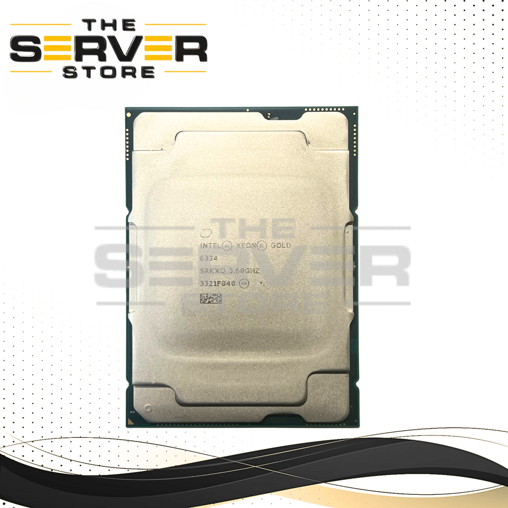 Intel Xeon Gold 6334 3.60GHz 8C 18MB 165W FCLGA4189-4 CPU CD8068904657601 SRKXQ
