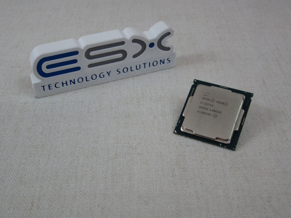 Intel Xeon Quad-Core E-2274G @ 4.0GHz 8MB 83W LGA1151 Processor SRFDE CPU