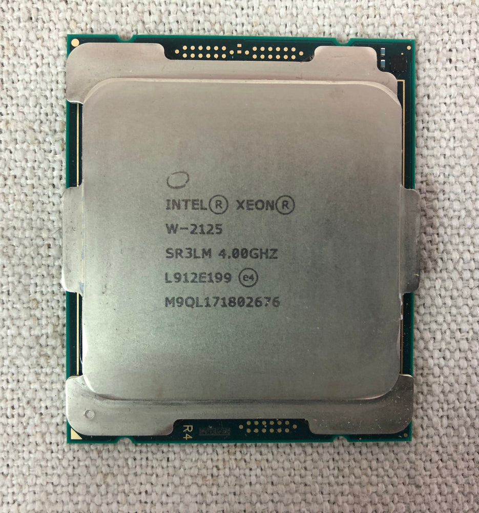 Intel Xeon W-2125 4.00GHZ 4C LGA2066 XEON CPU Processor