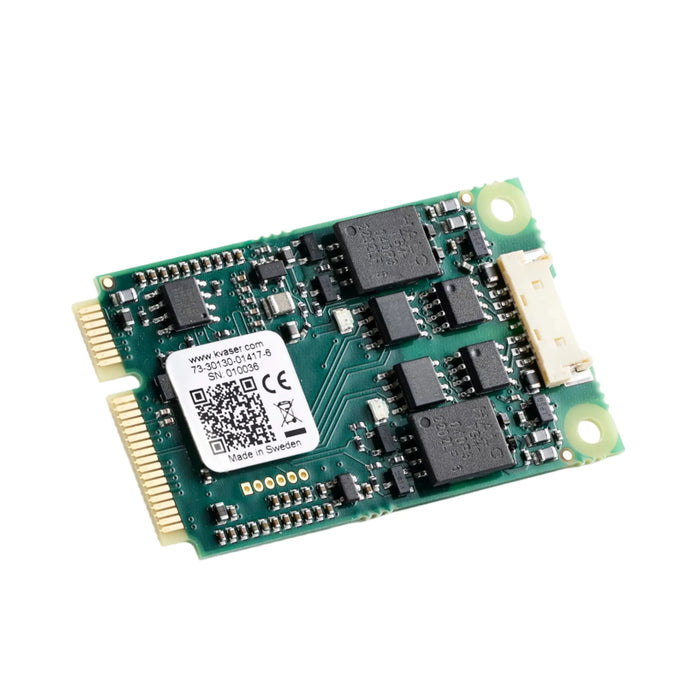 Kvaser Mini PCI Express 2xCAN v3 (2 CH)
