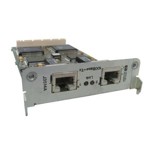 J3514-60021 - HP 2-Port 10/100MBps HSC Fast Ethernet Lan Adapter (T600 & K-Class)