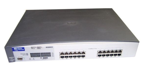 J4093A - HP Procurve 2424m 24-Ports 10/100BASE-TX Fast Ethernet Managed Network Switch