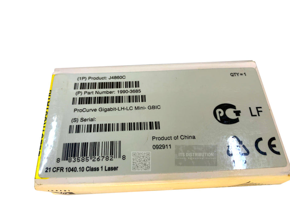 J4860C I Genuine Brand New HPE Transceiver X121 1G SFP LC LH