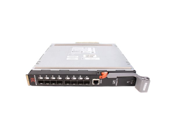 J493T - Dell 24-Ports 8GbE SFP Fibre Channel Blade Switch Module for PowerEdge M1000e