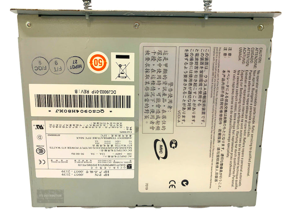 J8712A I HP 875W AC Power Supply - 875W
