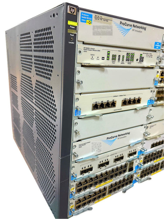 J8715A I LOADED HP ProCurve 8212zl J9546A J9537A J9538A J9536A J9534A 4x J9306A