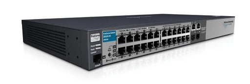 J9019-60101 - HP ProCurve E2510-24 24-Ports Managed Stackable Layer-2 Fast Ethernet Switch + 2x10/100/1000Base-T/SFP (mini-GBIC) 1U Rack-Mountable