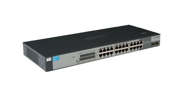 J9028-61001 - HP ProCurve 1800-24G Managed Ethernet Switch 24 x 10/100/1000Base-T LAN 2 x SFP (Mini-GBIC)