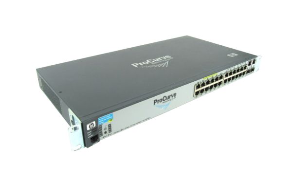 J9086AS - HP 2610-24-PPOE 24-Ports 10/100 RJ-45 Rack-mountable Layer 2 Managed Network Switch