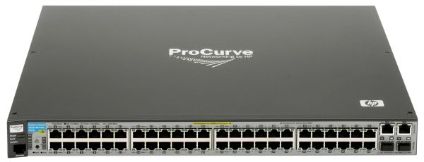 J9088-60001 - HP ProCurve E2610-48 48-Ports Fast Ethernet 10Base-T/100Base-TX Managed Switch 2 x SFP (mini-GBIC) 2 x Gigabit Ethernet Ports